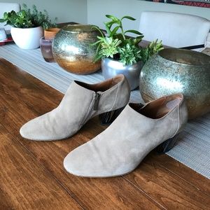 Aquatalia Women's Fawna Dress Suede Ankle Bootie